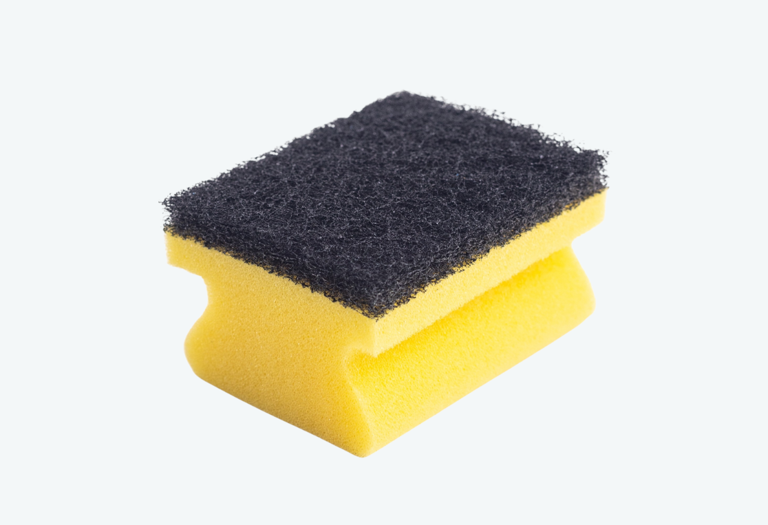 Губка GLOW для кастрюль 