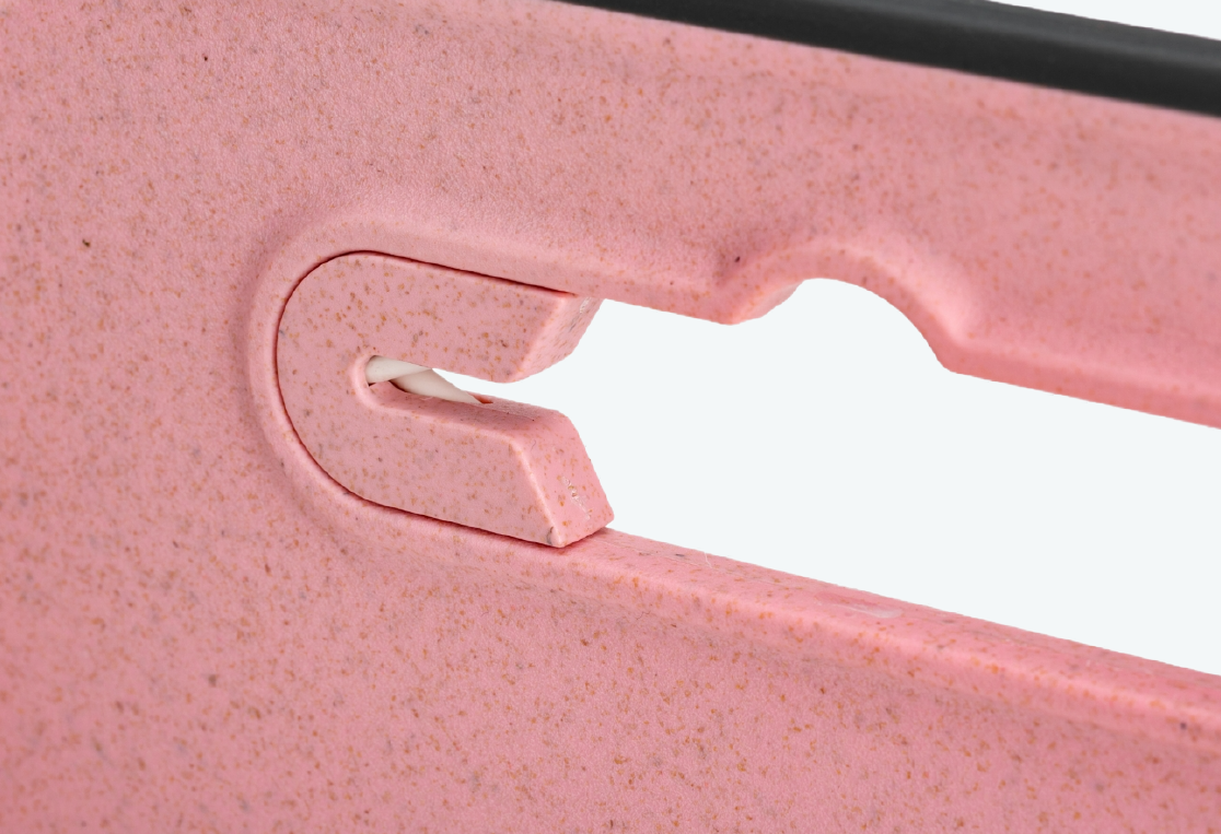 Доска разделочная FIBER 30х23см с ножеточкой 