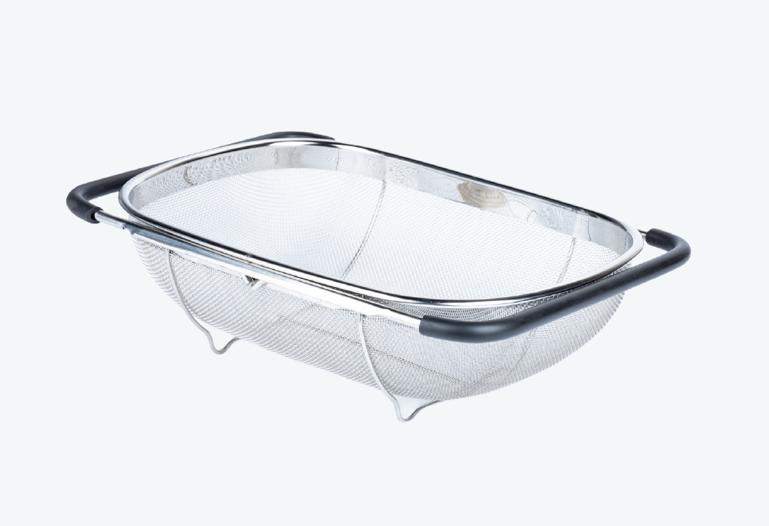 Корзина в раковину STEEL TOUCH 34х24см 