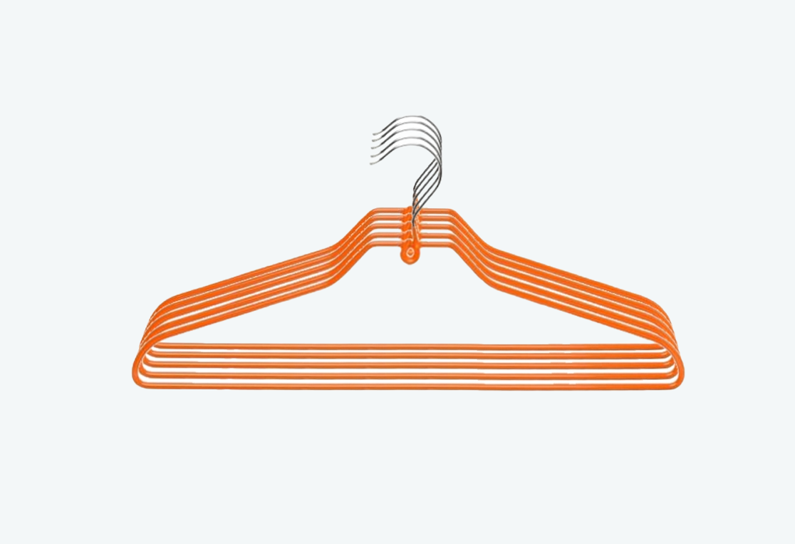 Набор вешалок универсальных NEO ORANGE 42см 5шт 