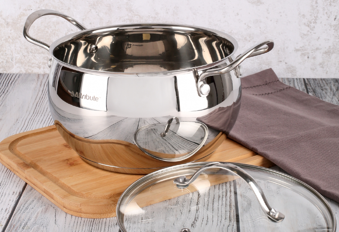 Кастрюля с крышкой OPTIMA 4л 