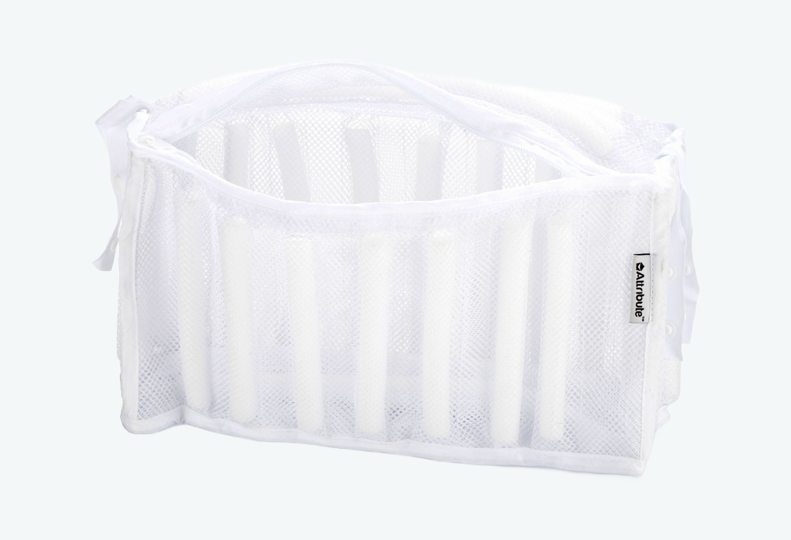 Мешок для стирки обуви 35х19х19см 