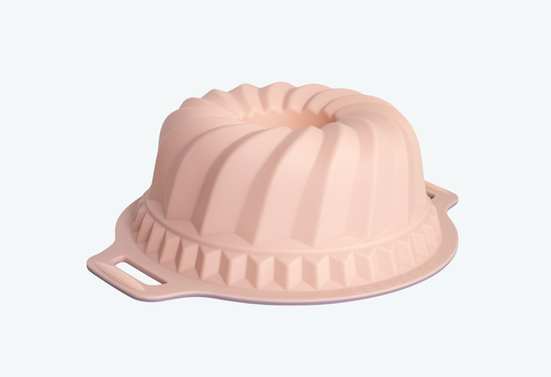 Форма для выпечки пирога AURORA 31,5х26,5х10см силиконовая с металлической рамкой фигурная 