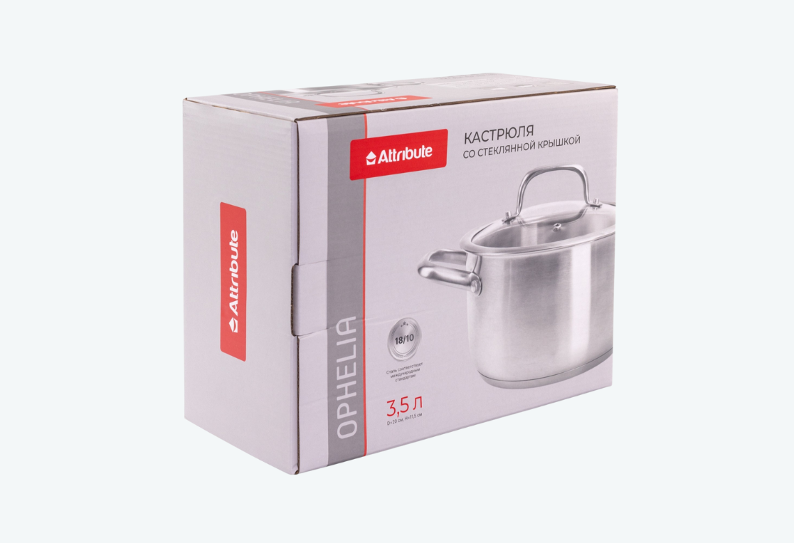 Кастрюля OPHELIA 3.5л 20см 