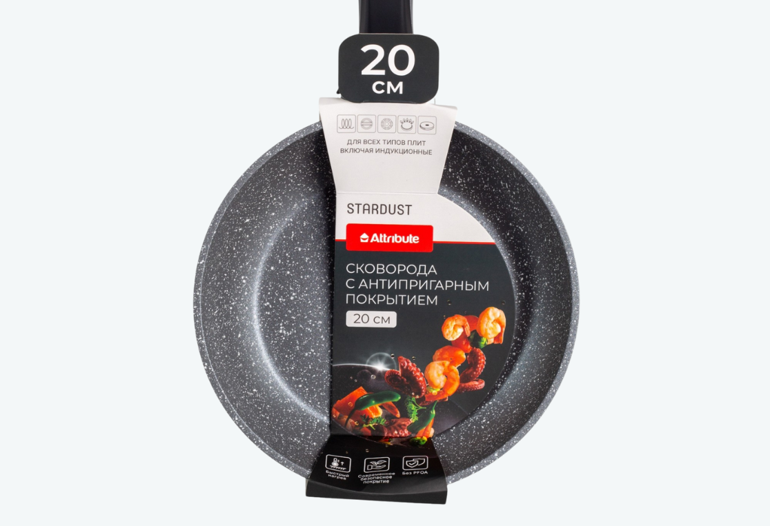 Сковорода STARDUST 20см индукция 