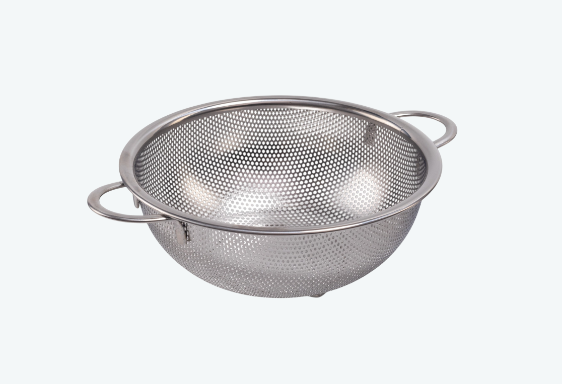 Дуршлаг металлический СТИЛ/STEEL 20.5см 