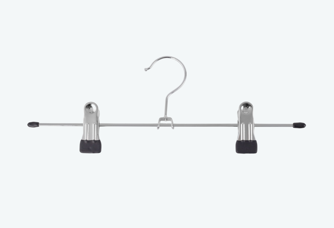 Набор вешалок для брюк/юбок NEO MATTE BLACK 3шт 30см 