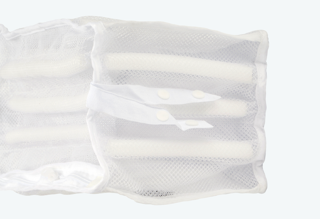 Мешок для стирки обуви 35х19х19см 