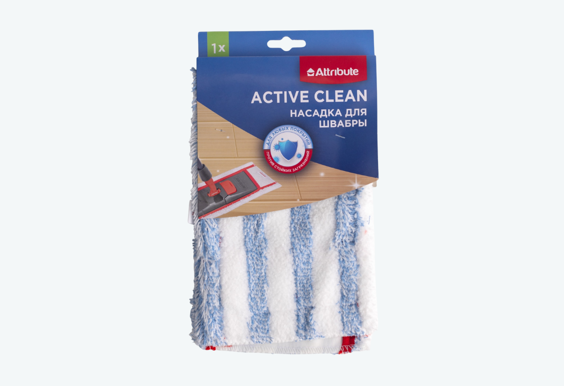 Насадка для швабры АКТИВ КЛИН/ACTIVE CLEAN 