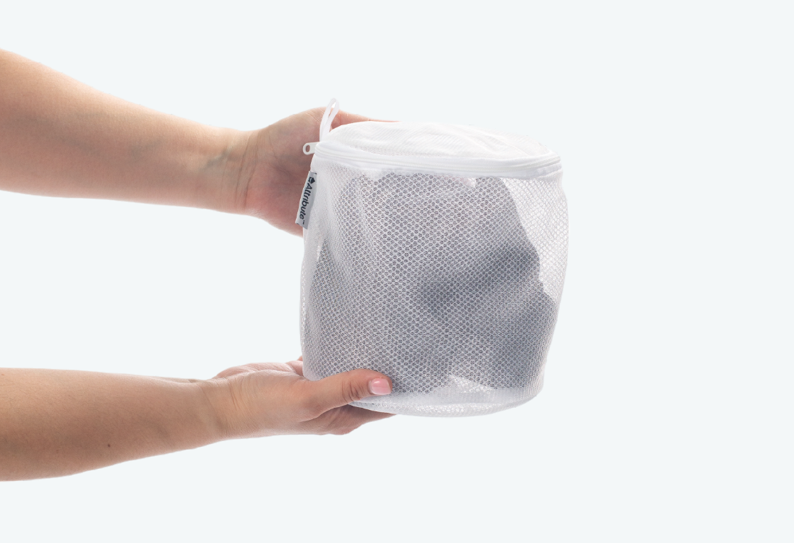 Мешок для стирки нижнего белья 16х17см цилиндр 