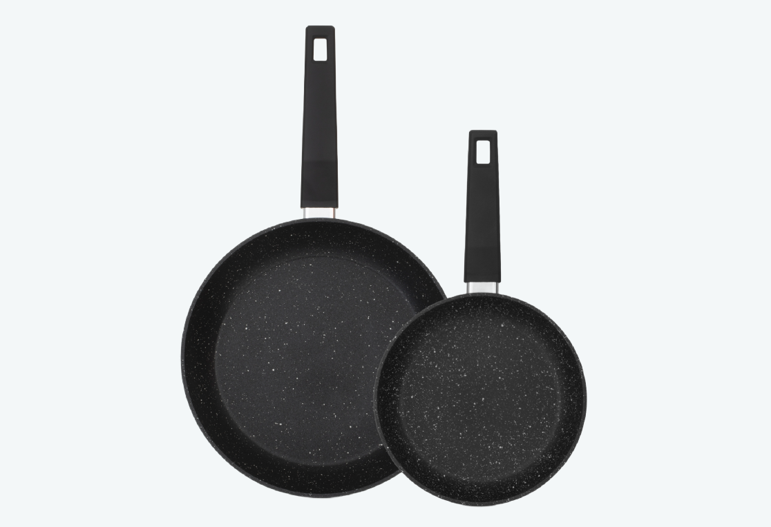 Набор сковород ROCK 2шт 20см + 26см 