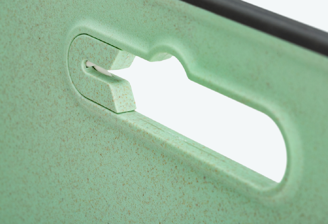 Доска разделочная FIBER 37х28см с ножеточкой 