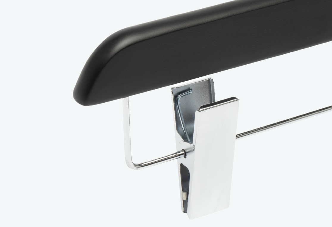 Вешалка для брюк/юбок SILUET BLACK 