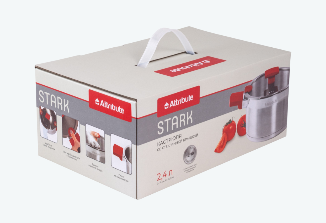 Кастрюля STARK 2.4л 