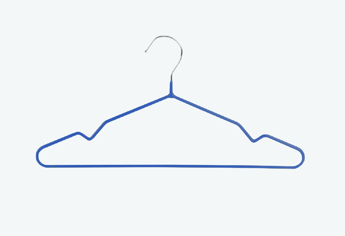 Набор детских вешалок KIDS 8шт 35см 