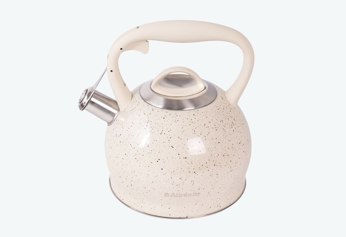 Чайник GRANITE cream 3л со свистком 