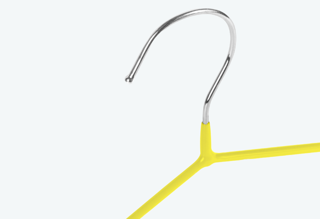 Набор детских вешалок KIDS 8шт 35см 