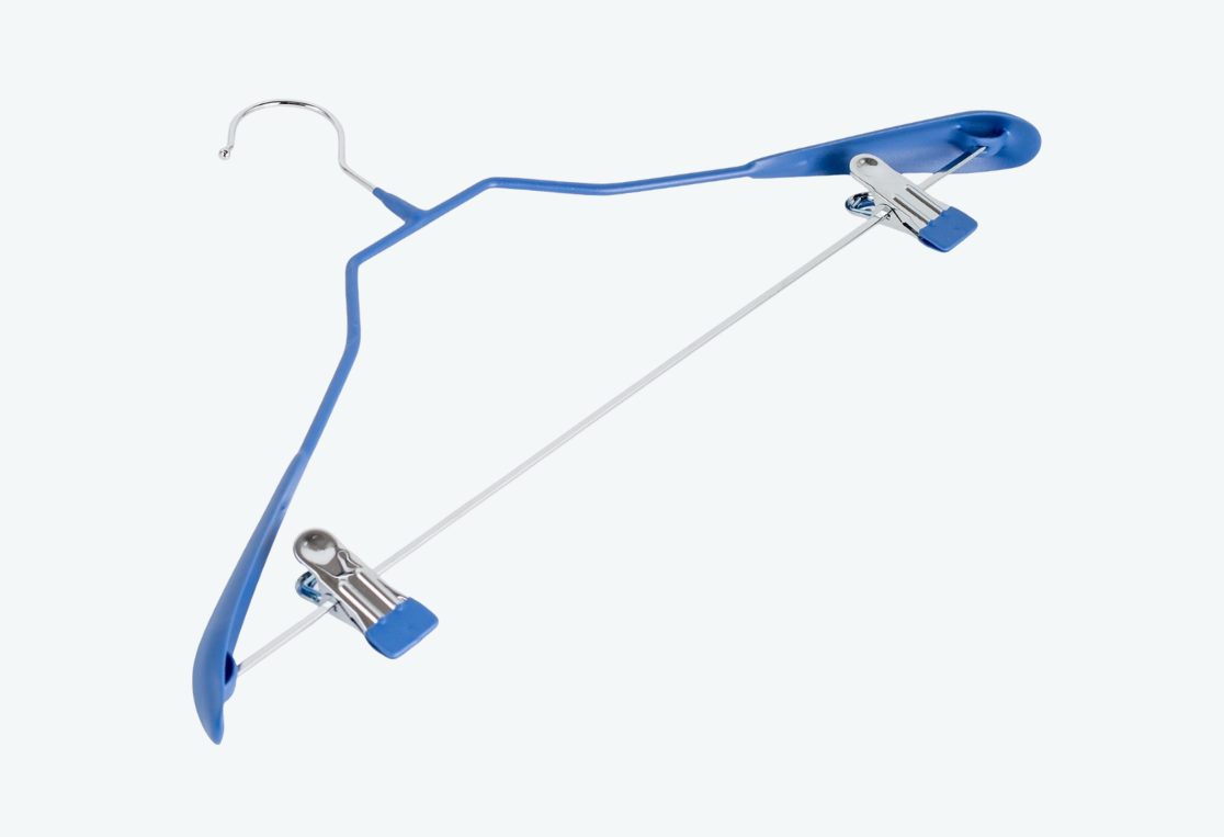 Вешалка для костюма NEO MATTE BLUE 45см 
