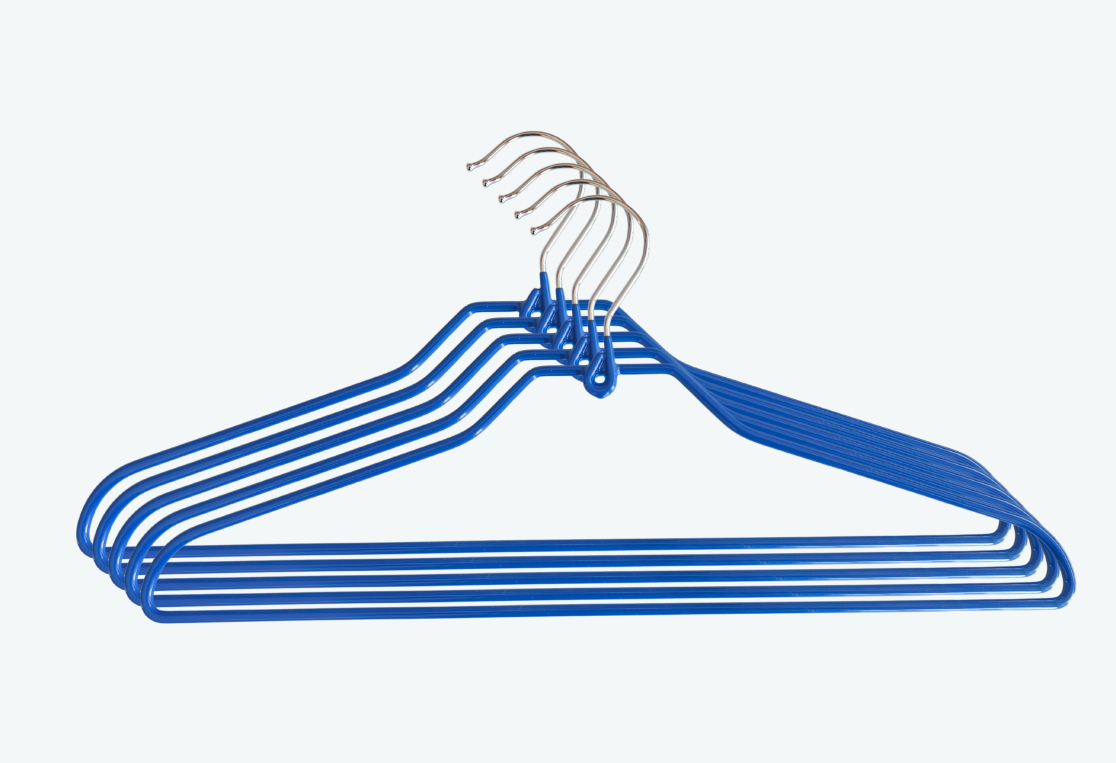 Набор вешалок универсальных NEO BLUE 5шт 42см 