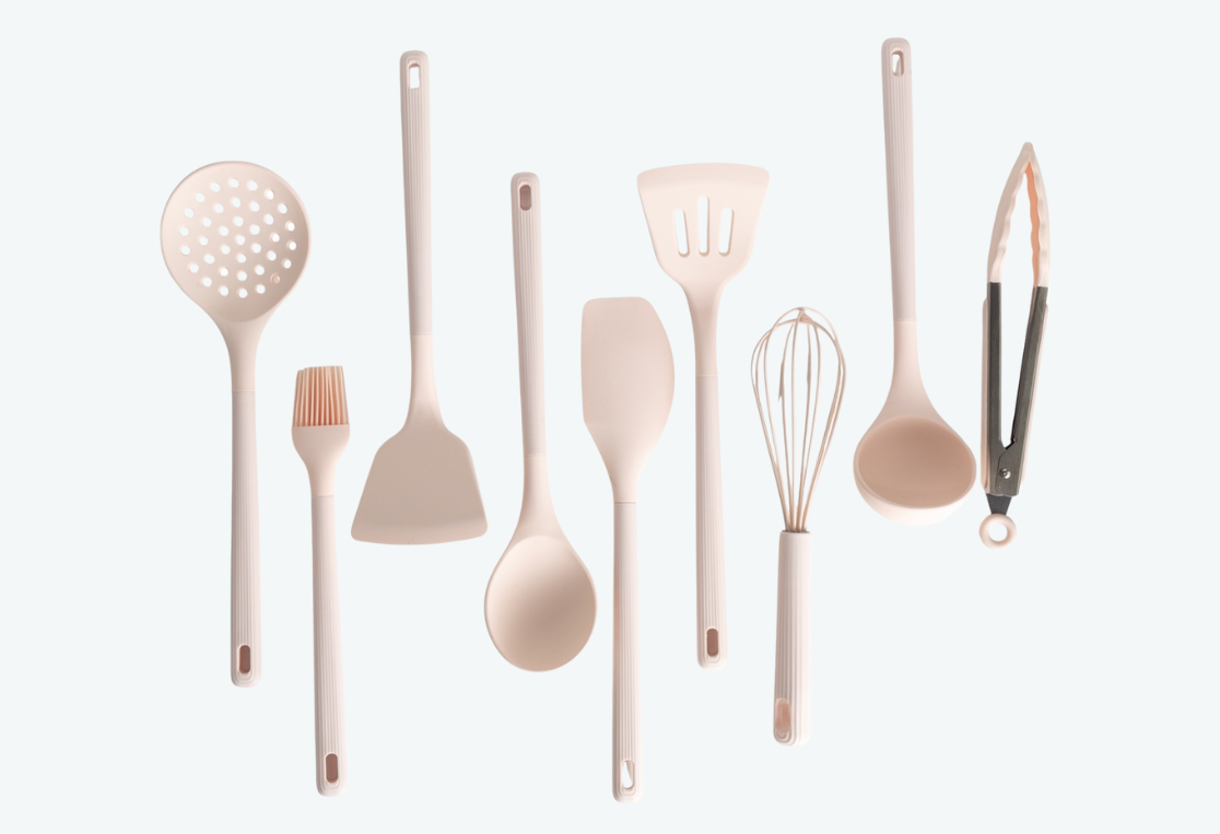 Набор кухонных принадлежностей CREMAN на подставке 10 предметов 