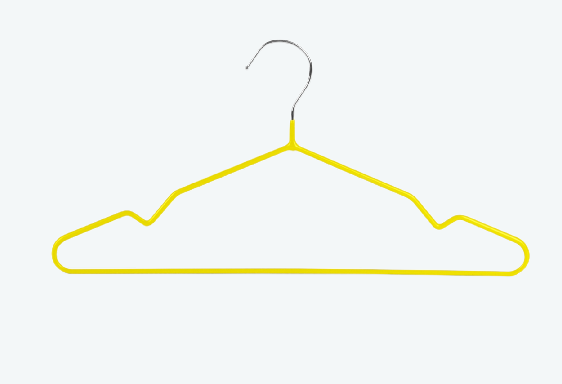 Набор детских вешалок KIDS 8шт 35см 