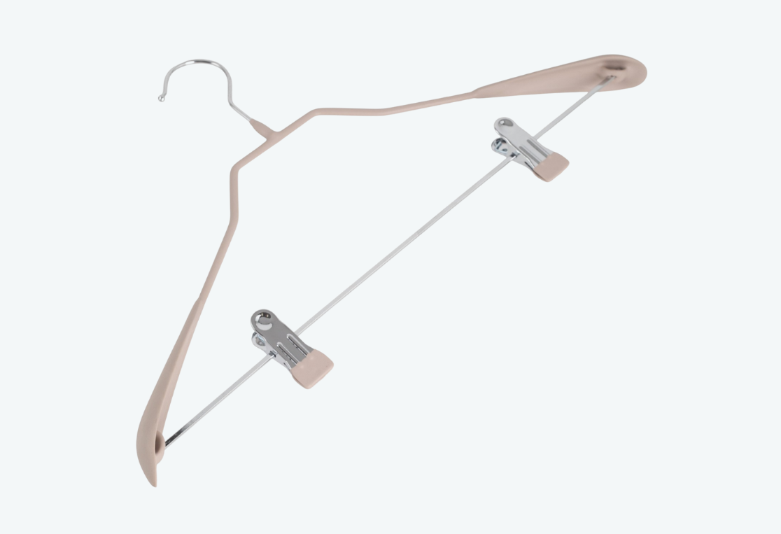 Вешалка для костюма НЕО МАТТ БЕЖ/NEO MATTE BEIGE 45см 