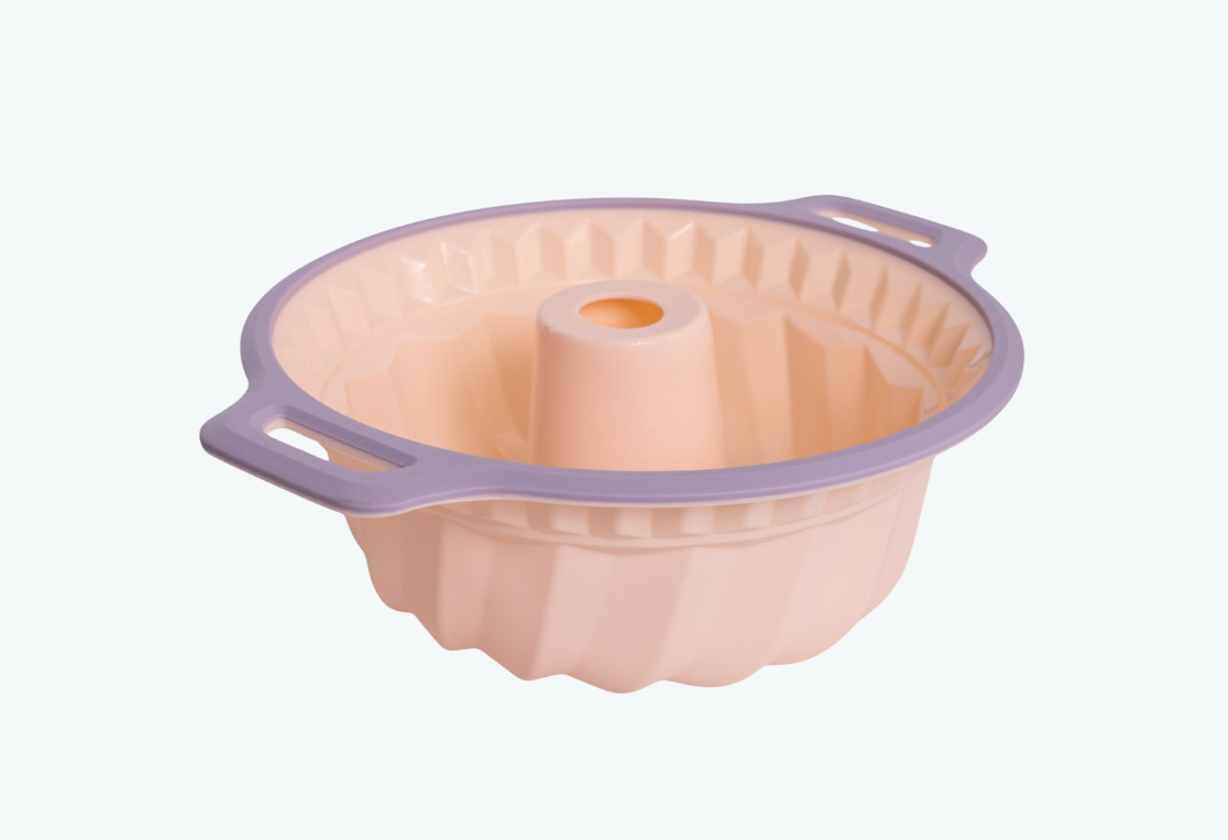 Форма для выпечки пирога AURORA 31,5х26,5х10см силиконовая с металлической рамкой фигурная 