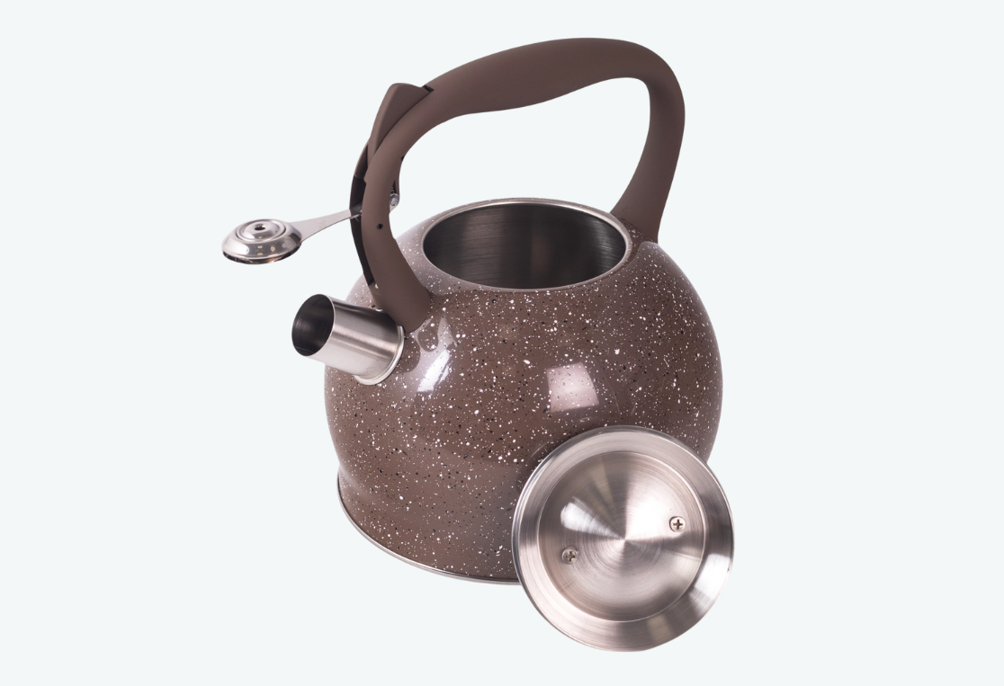 Чайник GRANITE chocolate 3л со свистком 