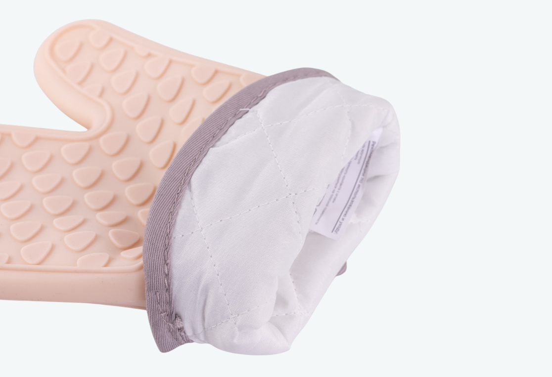 Прихватка для горячего AURORA силиконовая, варежка 