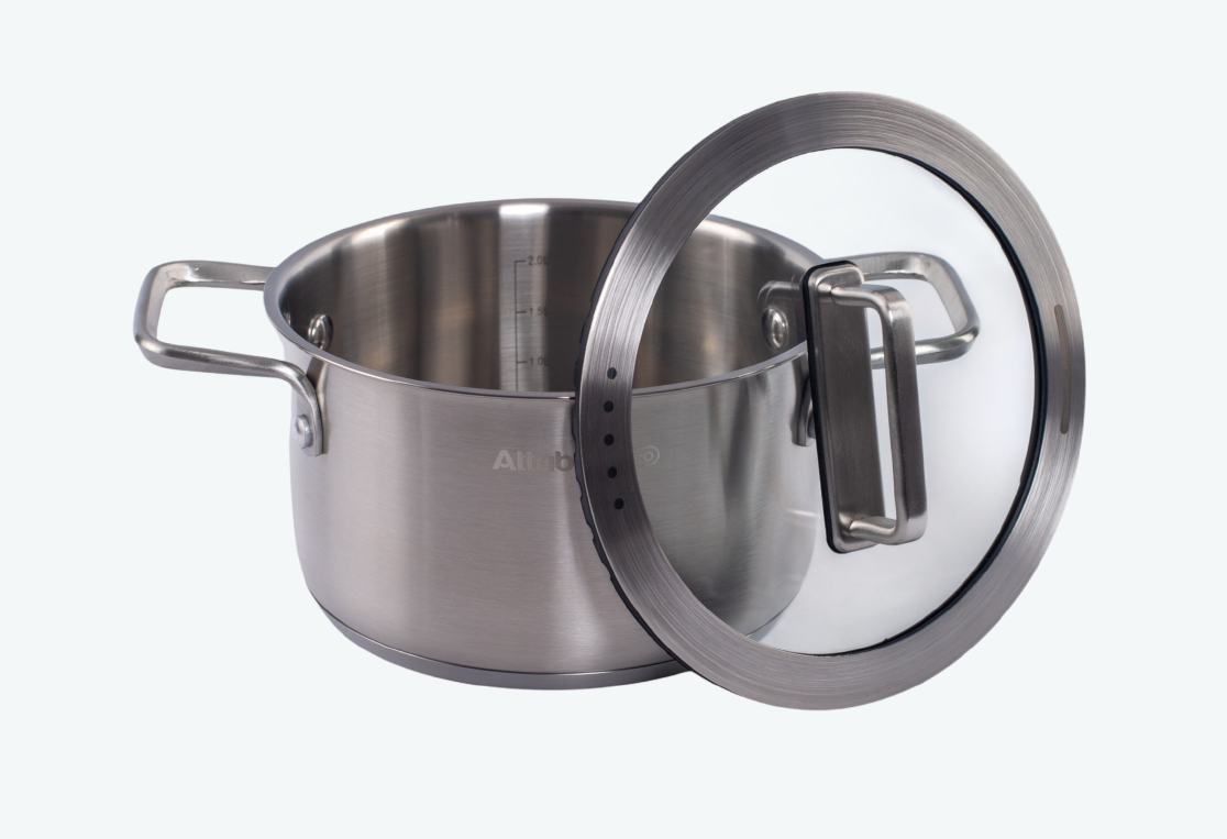Кастрюля ARGENTO 2.5л 18см индукция 