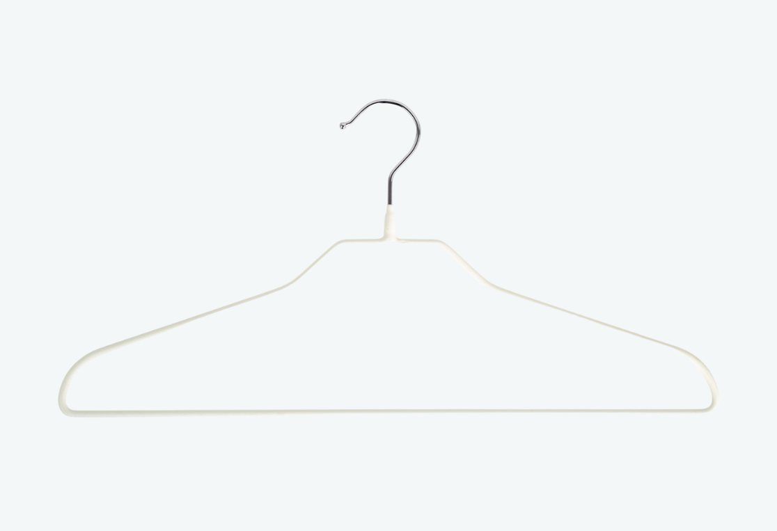 Набор вешалок универсальных NEO MATTE WHITE 5шт 42см 