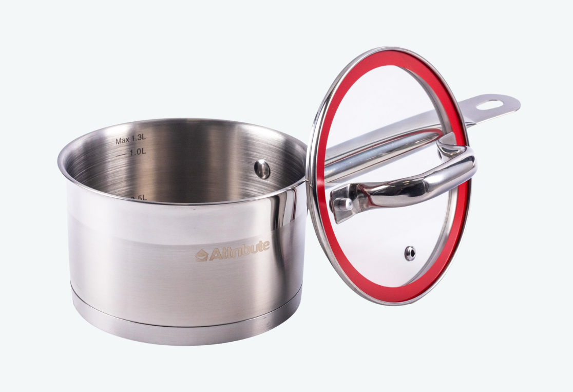 Ковш SCARLET 1.3л 14см 