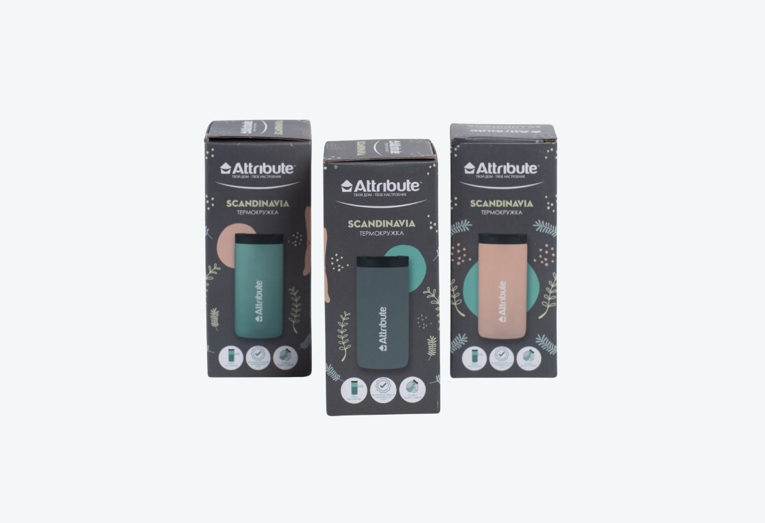 Термокружка SCANDINAVIA 0.35л 