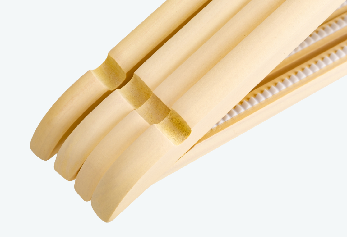 Набор вешалок универсальных SILUET CREAM 4шт 44см 