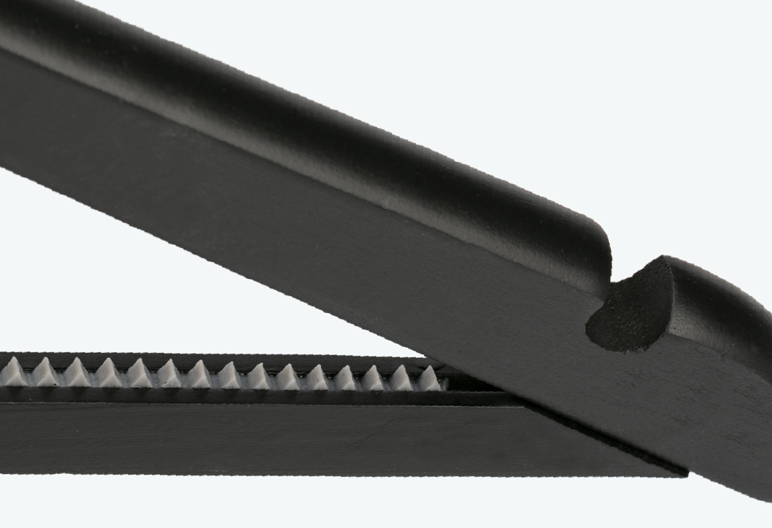 Набор вешалок универсальных SILUET BLACK 4шт 44см 