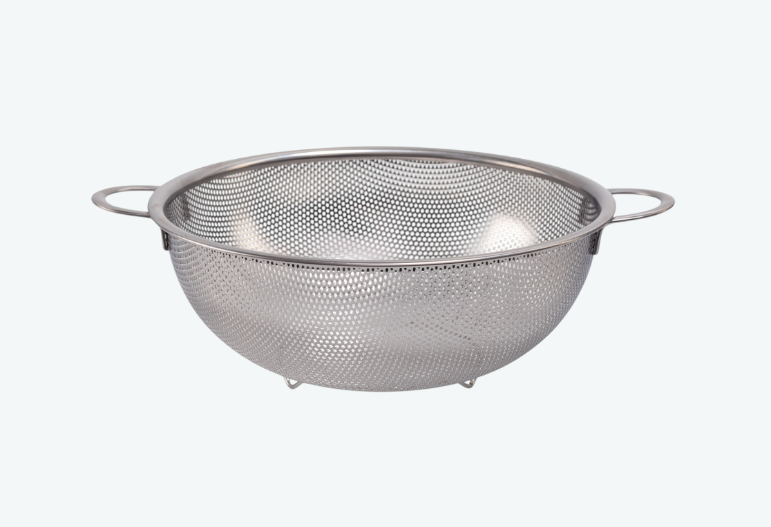 Дуршлаг металлический СТИЛ/STEEL 25.5см 
