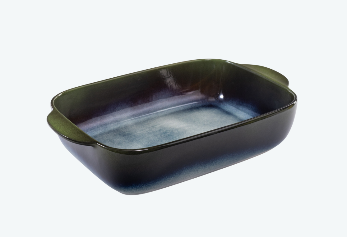 Форма для запекания и выпечки керамическая СЕНТУРИ/CENTURY 39.5x24x8.5см 