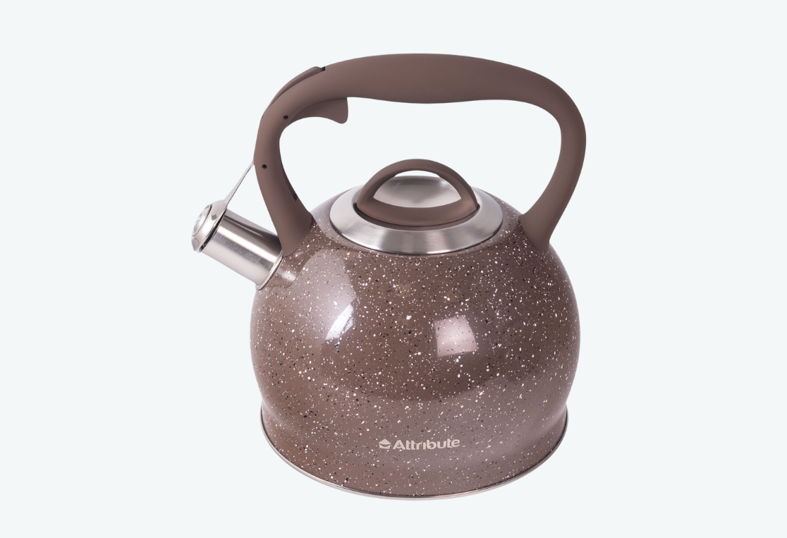 Чайник GRANITE chocolate 3л со свистком 