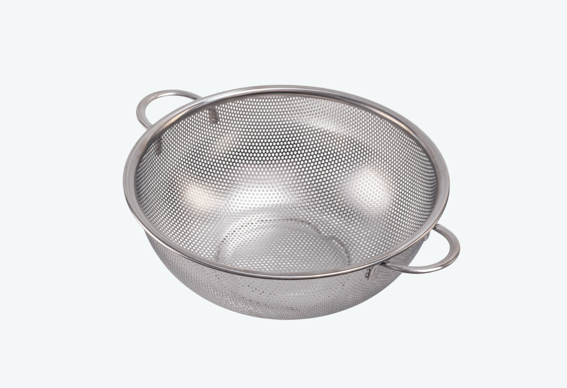 Дуршлаг металлический СТИЛ/STEEL 25.5см 