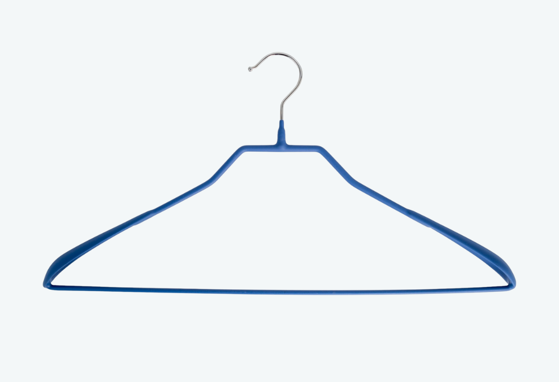 Вешалка для верхней одежды NEO MATTE BLUE 45см 