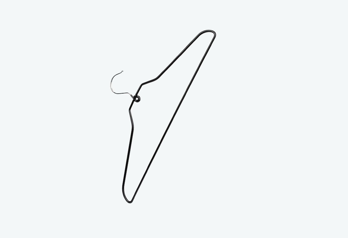 Набор вешалок универсальных NEO BLACK&WHITE 5шт 42см 