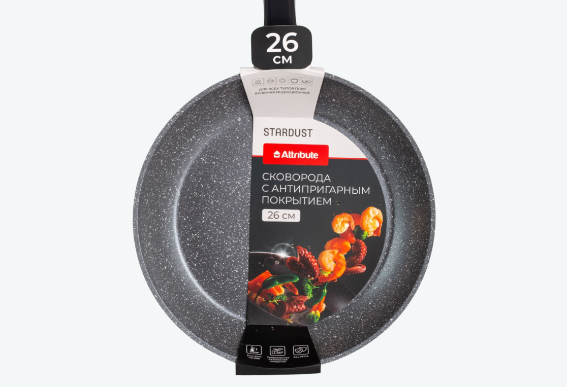Сковорода STARDUST 26см индукция 