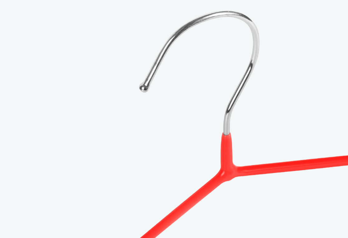 Набор детских вешалок KIDS 8шт 35см 