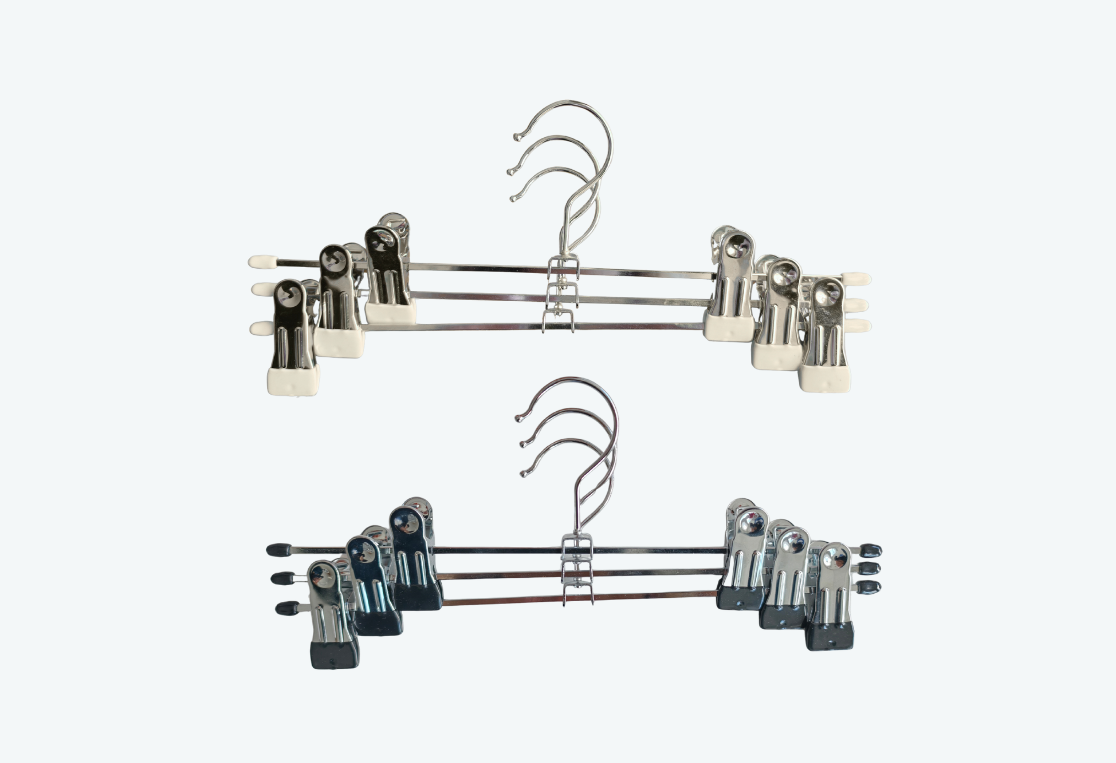 Набор вешалок для брюк/юбок NEO BLACK&WHITE 3шт 