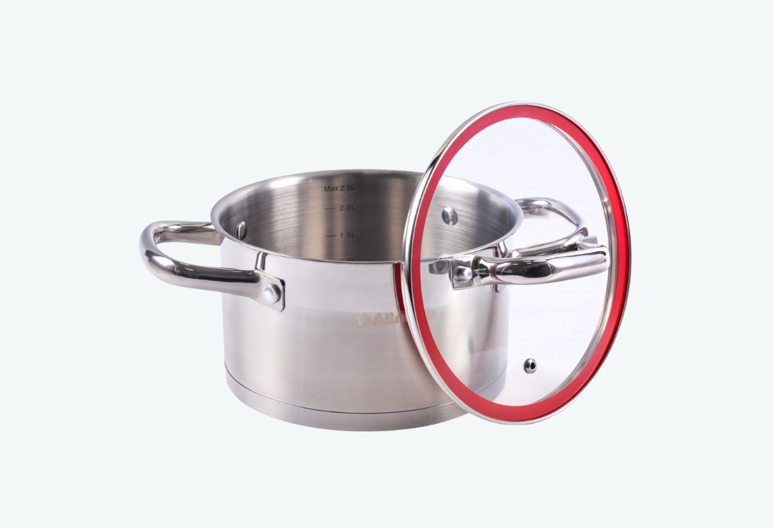 Кастрюля SCARLET 2.5л 18см 