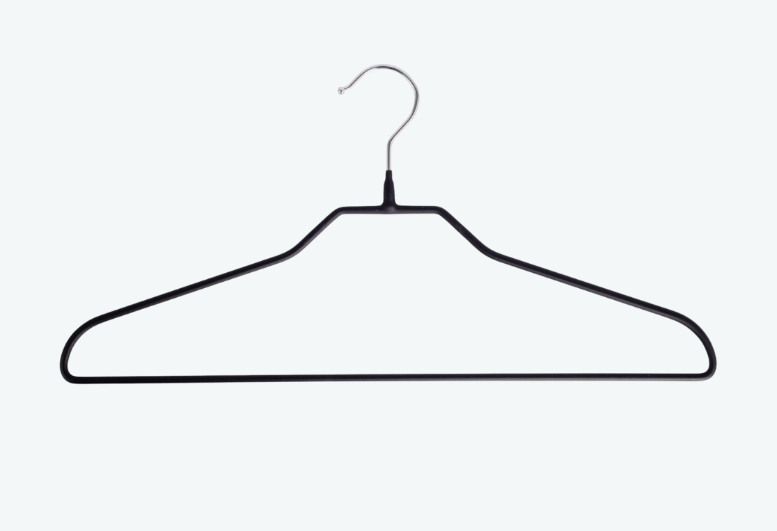 Набор вешалок универсальных NEO MATTE BLACK 5шт 42см 